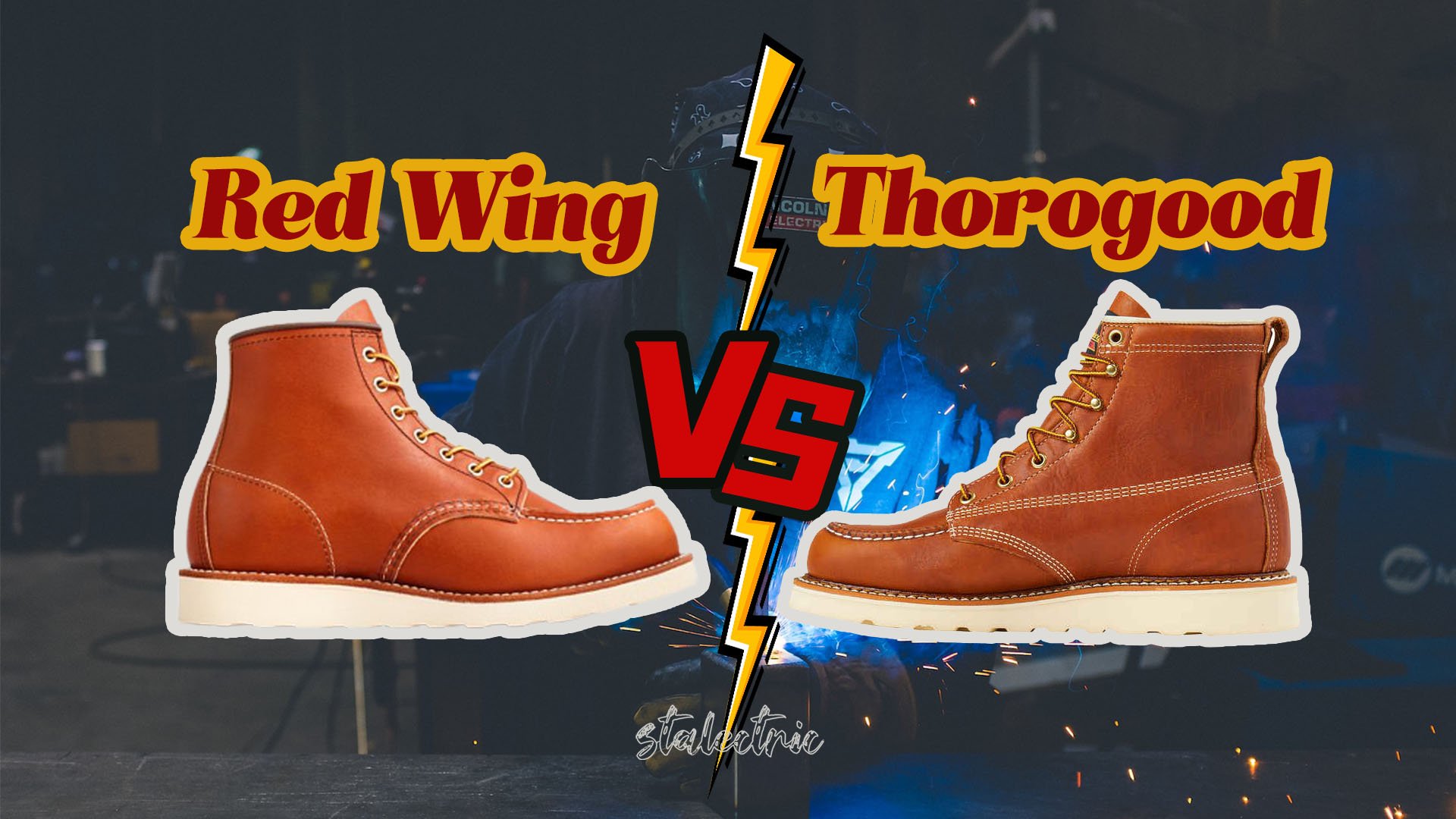 Red Wing vs Thorogood moc toe
