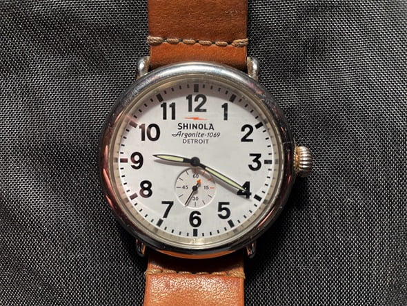 Shinola Watch Review: Unveiling the Craft of the Runwell 47mm - Rugged ...