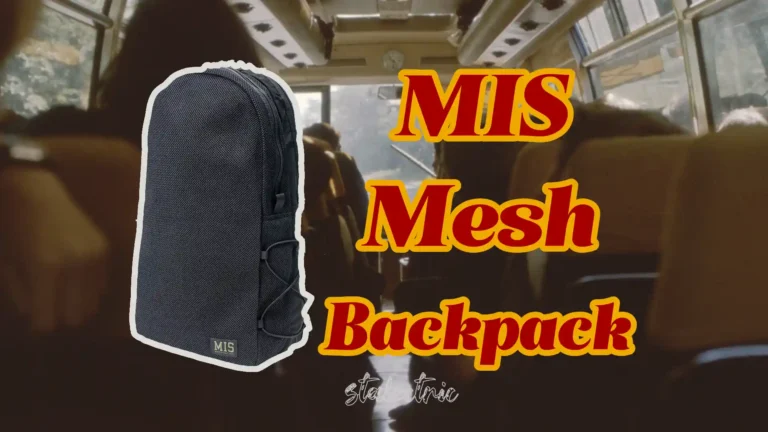 MIS mesh backpack review