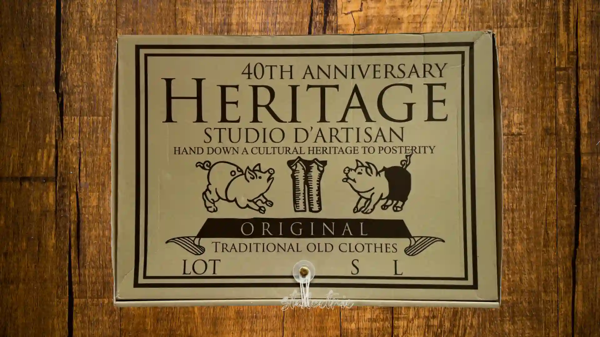 Studio D'Artisan 40th Anniversary jeans