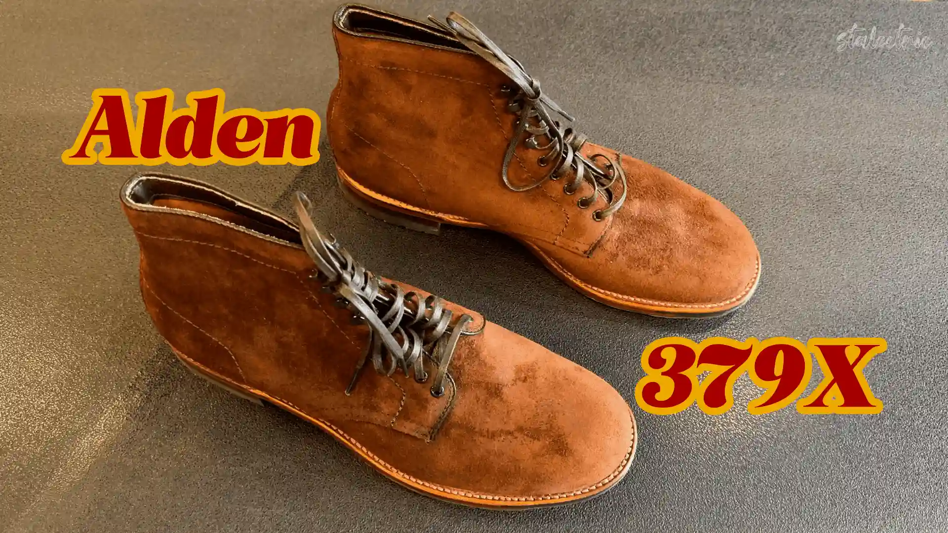 Alden 379X Reverse Tobacco Chamois