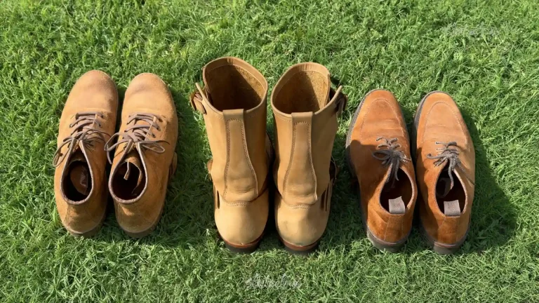 Roughout vs Suede vs Nubuck