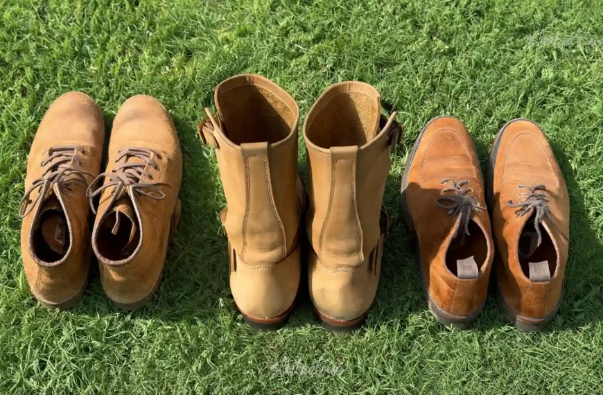 Roughout vs Suede vs Nubuck