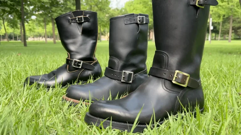 Three black engineer boots featured in the Complete Engineer Boots Guide